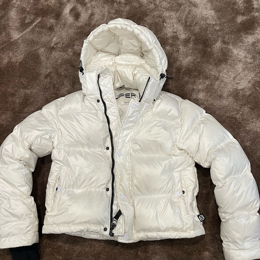 Aritzia “The Super Puff” white, Women's XXS